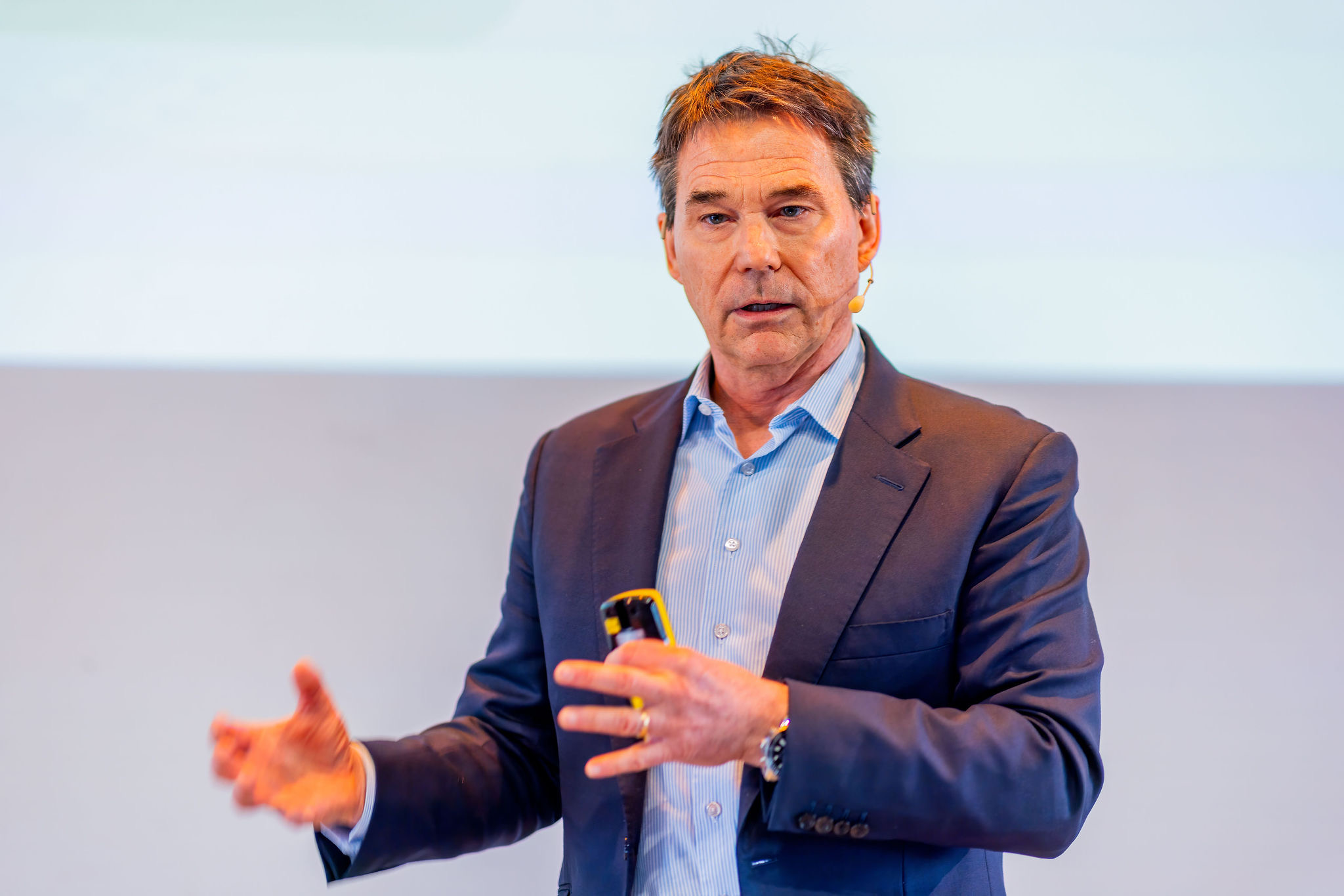 Bjarne Tellmann speaking